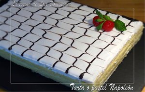 Tarta O Pastel Milhojas Napoleón
