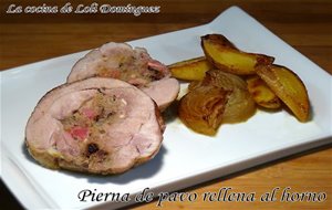 Pierna De Pavo Rellena Al Horno
