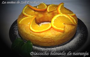 Bizcocho Húmedo De Naranja
