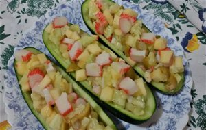 Ensalada Divertida De Pepino
