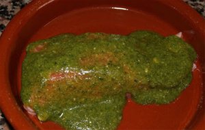 Receta De Salmón Al Pesto
