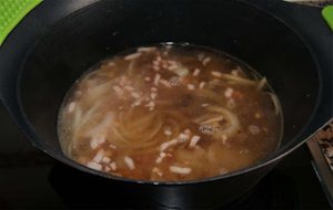 Receta De Sopa De Cebolla Y Bacon
