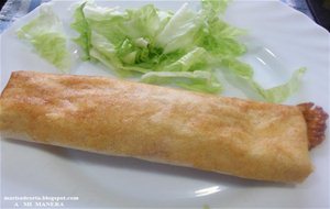 Flautas De Jamón Y Queso
