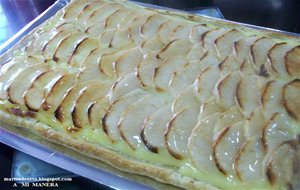 Tarta De Manzana Con Hojaldre
