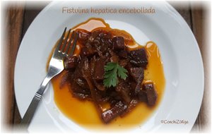 Fistulina Hepatica Encebollada
