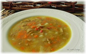 Sopa De Hydnum Repandum 
