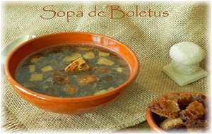 Sopa De Boletus
