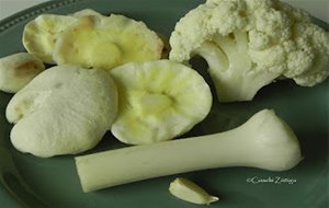 Crema De Coliflor Y Suillus Luteus
