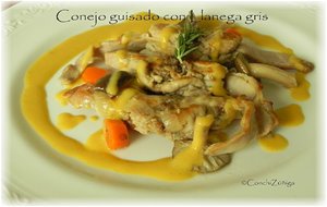 Conejo Guisado Con Llanega Gris
