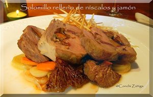 Solomillo De Cerdo Relleno De Níscalos
