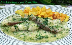 Cazón En Salsa Verde
