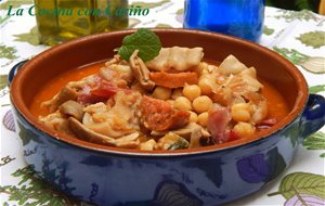 Callos Con Garbanzos A La Andaluza O A La Gallega O Menudo A La Andaluza, Lo Mismo Da
