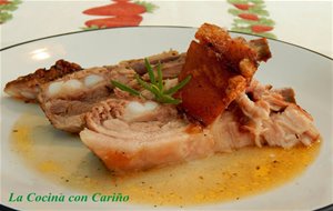 Costillas De Cerdo Al Horno A Baja Temperatura
