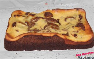 Brownie De Chocolate Y Queso.
