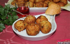 Buñuelos De Bacalao Y Patata.
