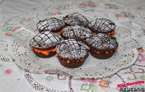 Muffins De Chocolate Con Naranja.
