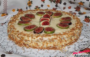 Pastel De Higos Y Crema.
