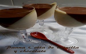 Panna Cotta De Vainilla Y Chocolate
