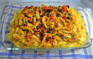 Tagliatelle Con Pollo
