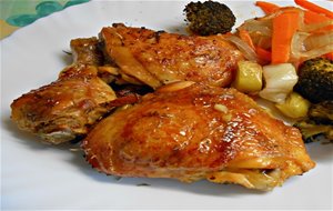 Pollo Al Vino Blanco
