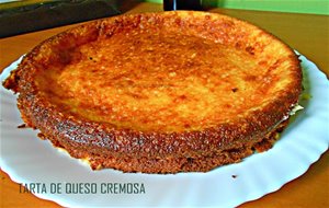 Tarta De Queso Cremosa
