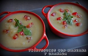 Vichyssoise Con Manzana Y Granada
