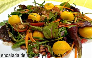 Ensalada De Mango Y Granada

