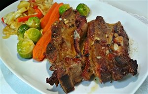 Churrasco De Ternera Al Horno Con Cerveza
