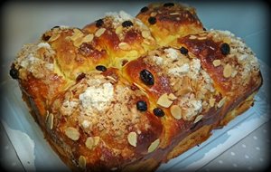 Pan Dulce De Leche Condensada Con Uvas Pasas Y Naranja
