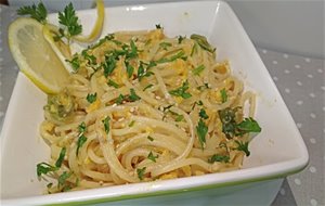 Espaguetis Con Calabaza
