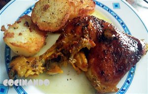 Pollo Asado A Las Hierbas Provenzales
