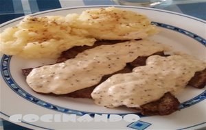 Filetes De Ternera Con Salsa De Mostaza
