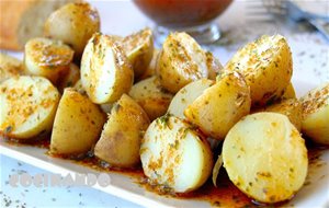 Patatas Con Salsa Chimichurri
