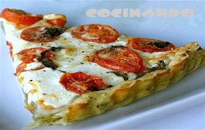 Quiche De Tomates Cherry Y Albahaca
