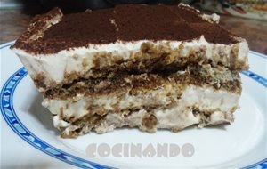 Tiramisú Sin Huevo
