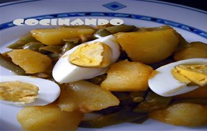 Ensalada De Judías Verdes Y Patata
