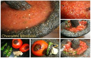 Salsa Molcajeteada
