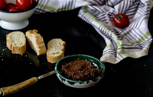 Tapenade De Tomates Secos, Aceitunas Y Alcaparras  Y Como Secar Tomates
