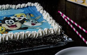 Como Hacer Una Tarta De Cumpleaños Infantil Casera Con Oblea Personalizada
