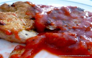 Solomillo De Cerdo Con Salsa De Fresas
