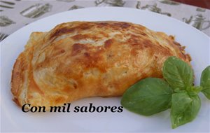Hojaldres De Lomos De Salmón Y Cebolla Caramelizada
