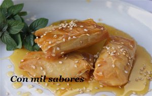 Pastelillos Árabes (baklava)
