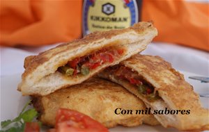 Paniempanados De Verduras En Salsa De Soja
