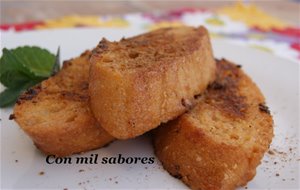 Torrijas De Dulce De Leche
