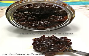 Chutney De Cebolla Al Cacao
