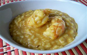 Risotto De Gambas Al Curry