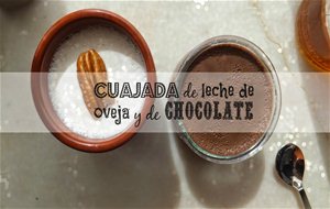 Receta De Mamia O Cuajada De Leche De Oveja Y De Chocolate
