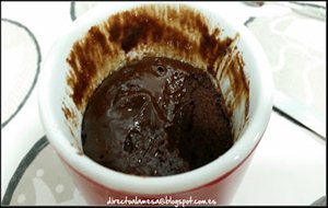 Mug Cake De Chocolate Negro
