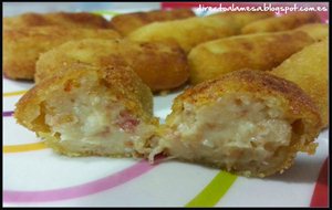 Croquetas De Jamón Serrano Y Huevo 
