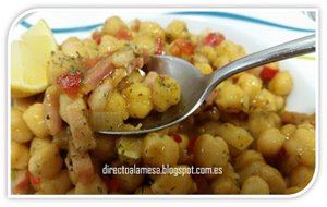 Garbanzos Fritos Especiados
